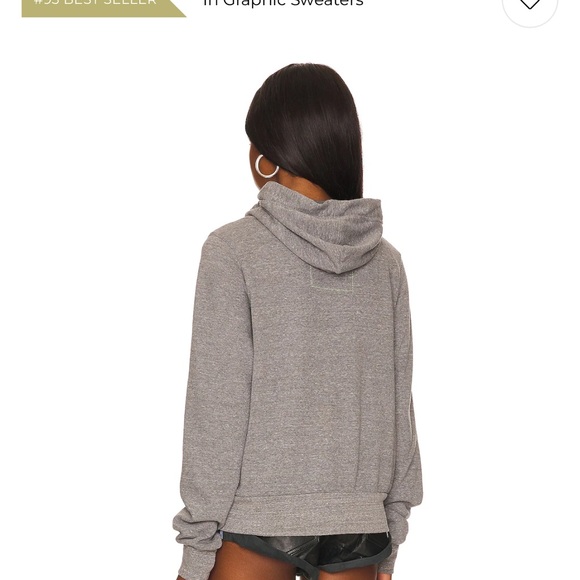 Aviator Nation Gray Cowl Neck Sweater - Picture 3 of 6